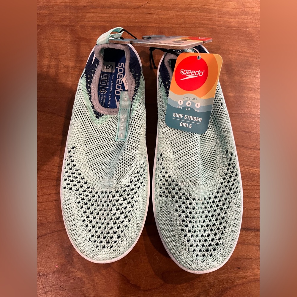 Speedo Surf Strider Shoes in Aqua and Navy